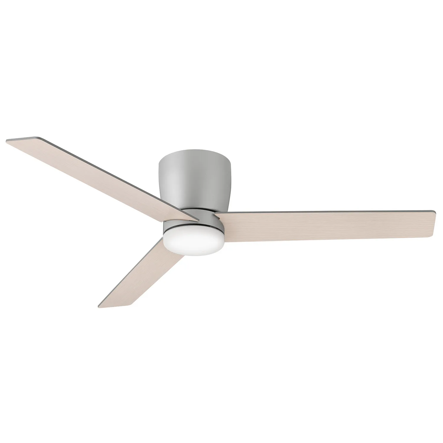 Ari 52" Ceiling Fan with Light in Brushed Nickel