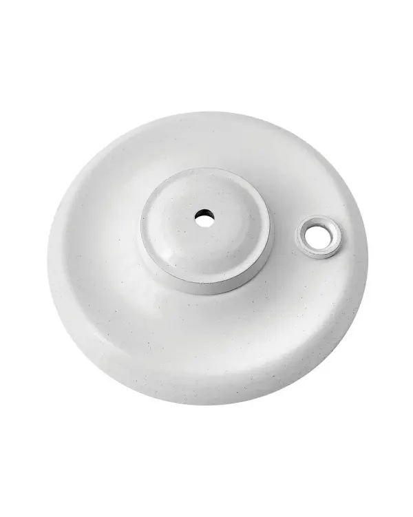 A minimalist bowl light kit designed as a ceiling fan accessory. The appliance white finish provides a clean, neutral look that integrates seamlessly with most fan styles. Wet-rated for versatile placement.
