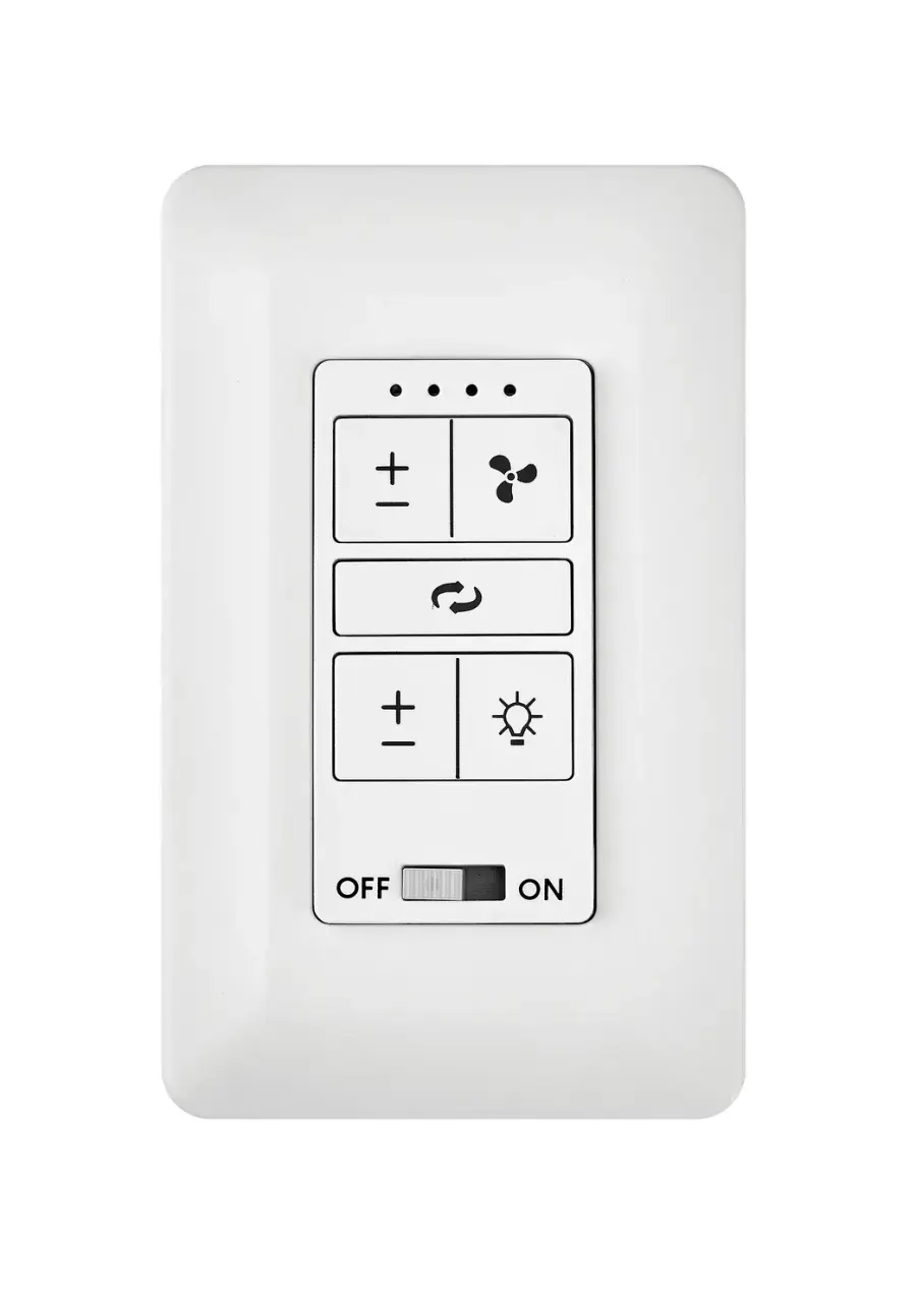 4-Speed DC Wall Control in White