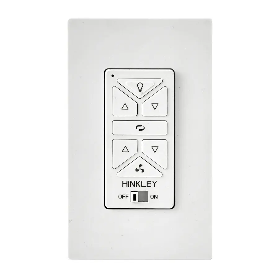 HIRO 6-Speed Wall Control in White