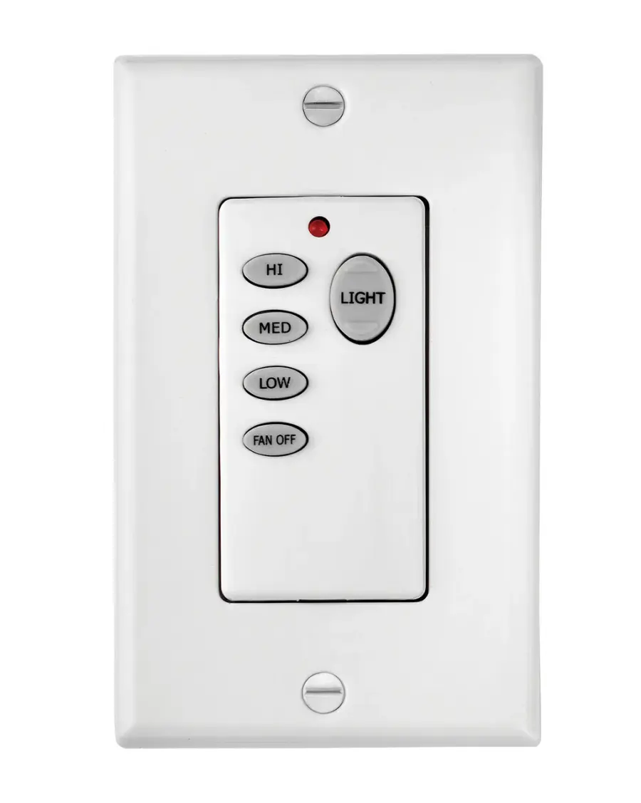 3-Speed Wall Control in White