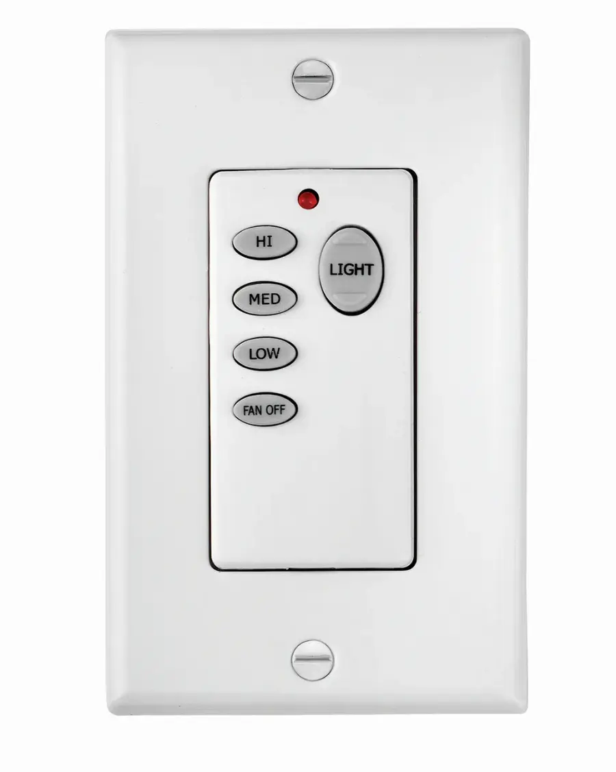 3-Speed Wall Control in White