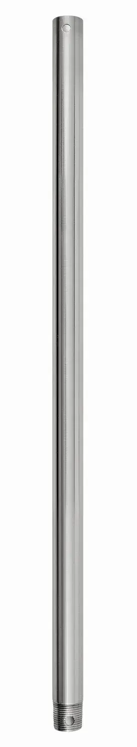A practical ceiling fan downrod that extends mounting height by 24 inches, ideal for rooms with 10-12 foot ceilings. The brushed nickel finish coordinates with most contemporary fan styles.