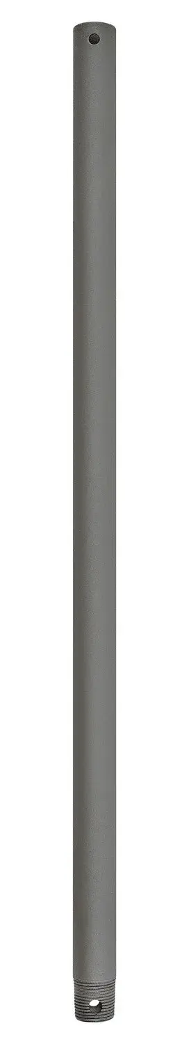 A practical ceiling fan downrod that provides proper blade clearance for rooms with 10-12 foot ceilings. The graphite finish coordinates with contemporary and modern fan designs while meeting wet location safety standards.