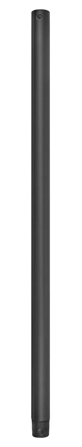 A practical ceiling fan downrod that adds 24 inches of drop for proper air circulation in rooms with higher ceilings. The matte black finish coordinates with modern fan designs and wet-rated construction.