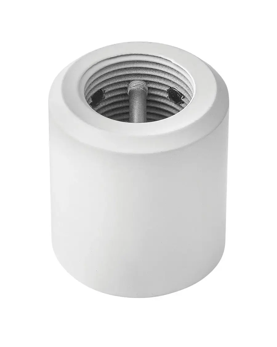 Downrod Coupler in Matte White