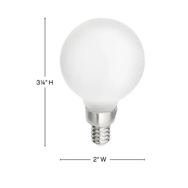To create superior, softer light that sets the scene in any indoor or outdoor setting, Hinkley’s Lumiglo™ LED bulbs feature unique filament technology designed to cast a warm ambient glow. Dimmable functionality provides full control over brightness, allowing you to craft an atmosphere that perfectly accentuates your space. - alternate view