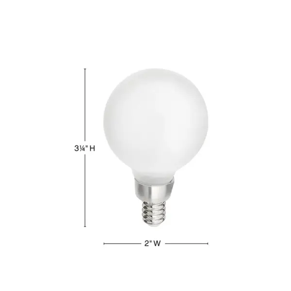 To create superior, softer light that sets the scene in any indoor or outdoor setting, Hinkley’s Lumiglo™ LED bulbs feature unique filament technology designed to cast a warm ambient glow. Dimmable functionality provides full control over brightness, allowing you to craft an atmosphere that perfectly accentuates your space. - alternate view