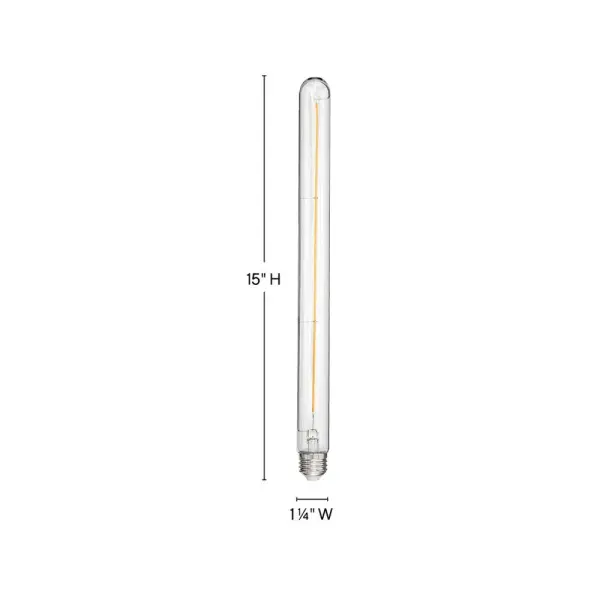 To create superior, softer light that sets the scene in any indoor or outdoor setting, Hinkley’s Lumiglo™ LED bulbs feature unique filament technology designed to cast a warm ambient glow. Dimmable functionality provides full control over brightness, allowing you to craft an atmosphere that perfectly accentuates your space. - alternate view