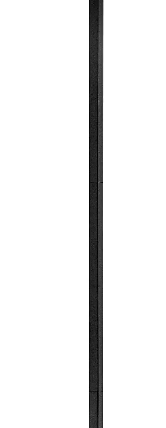 A functional steel stem accessory that extends pendant fixture drop length by 12 inches. Designed for ceiling height adjustment and aesthetic customization in black finish.