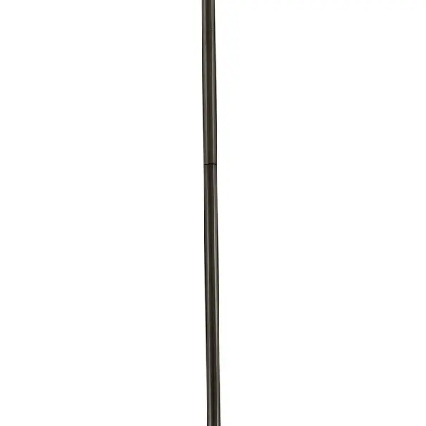 A functional steel stem accessory in painted black oxide finish that extends pendant fixtures by 12 inches. Ideal for adjusting fixture height to accommodate higher ceilings or achieve desired hanging length.