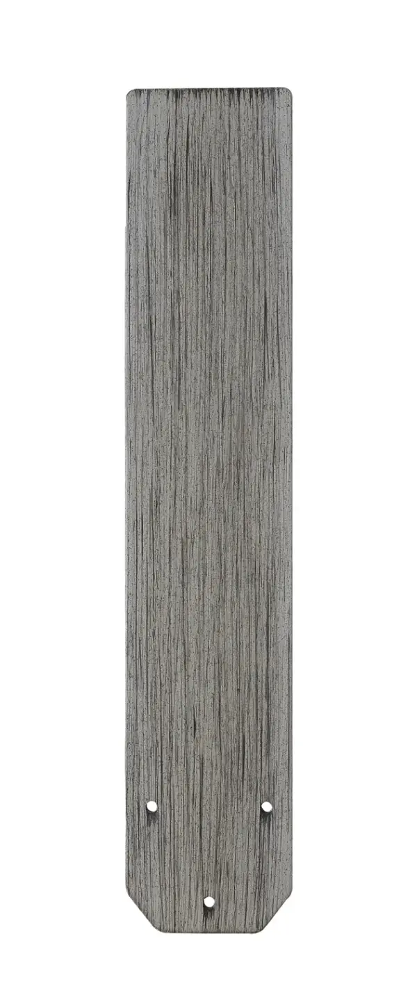 The Levon Custom blade set offers contemporary sophistication with a weathered wood finish that works equally well indoors or outdoors. Eight composite blades provide durability and style for 52-inch fan installations.