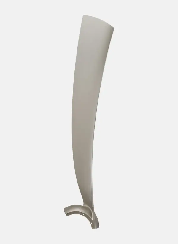Wrap Custom 84" Ceiling Fan Blade Set in Brushed Nickel