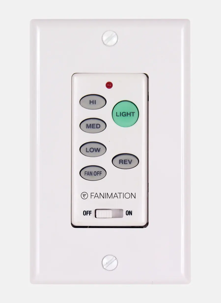 C21 Wall Control for Fan & Light