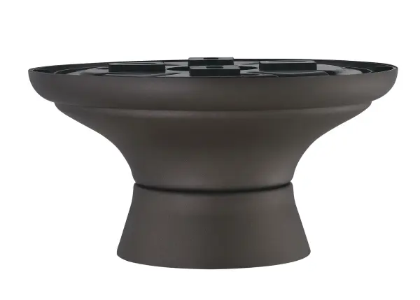 This close to ceiling kit transforms your Kute or Kute5 ceiling fan into a flush mount configuration, ideal for rooms with low ceilings. The damp-rated matte greige finish offers versatile indoor and covered outdoor installation options.