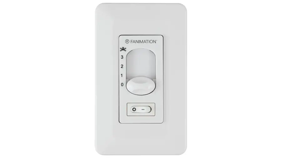 Wall Control Fan & Toggle Light Switch