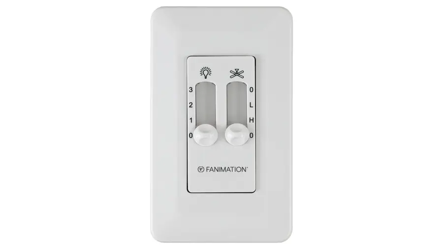 Palisade 2-Speed Fan & Light Wall Control