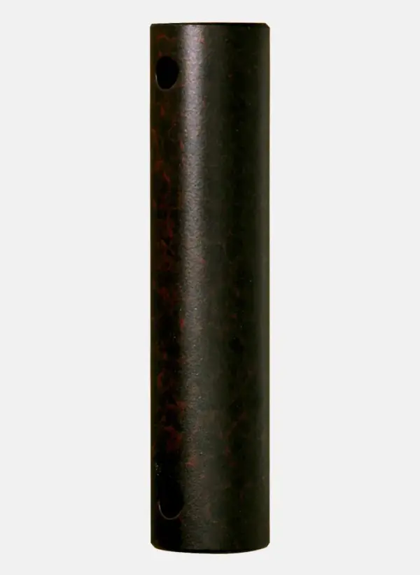 These downrods by Fanimation are available in multiple finishes and lengths and will fit many installation needs. Recommended downrod length is based on ceiling height, with an ideal distance from floor to fan blades being 7 to 9 feet. Downrods can be joined together using a downrod coupler for extended lengths.