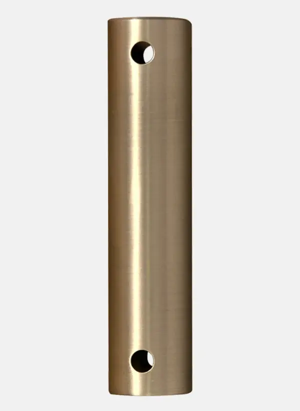 These downrods by Fanimation are available in multiple finishes and lengths and will fit many installation needs. Recommended downrod length is based on ceiling height, with an ideal distance from floor to fan blades being 7 to 9 feet. Downrods can be joined together using a downrod coupler for extended lengths.