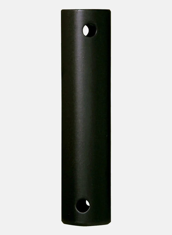 72-inch Stainless Steel Ceiling Fan Downrod - Black