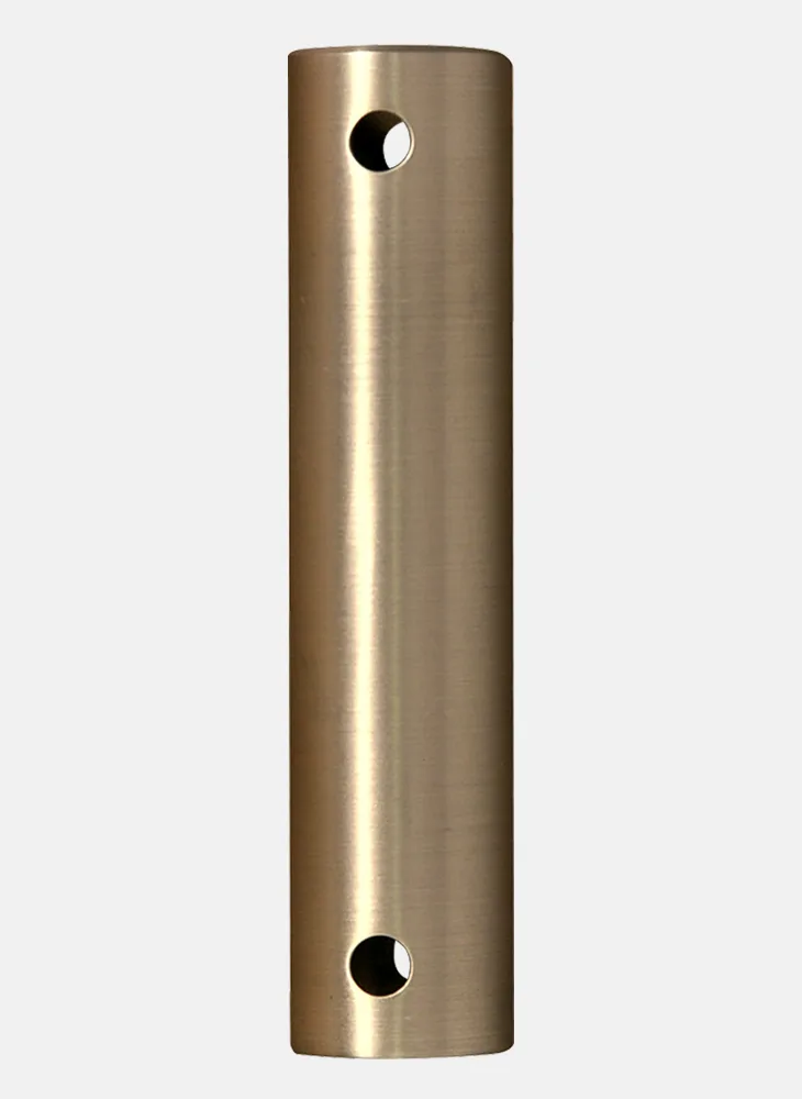 72-inch Stainless Steel Ceiling Fan Downrod - Brushed Satin Brass