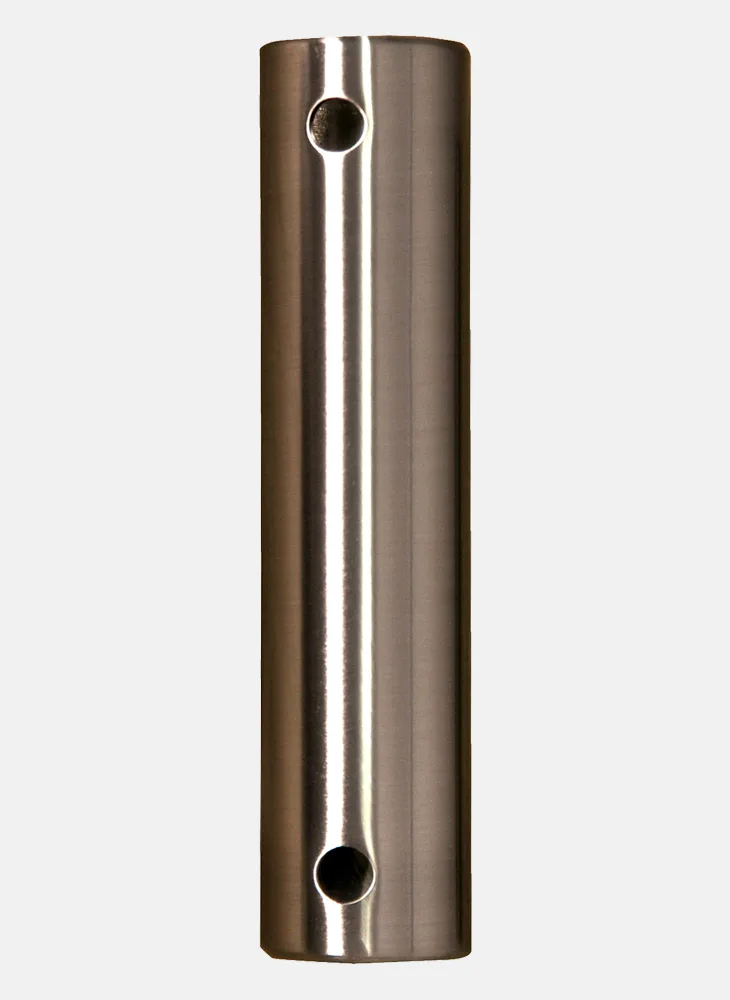72-inch Stainless Steel Ceiling Fan Downrod - Brushed Nickel