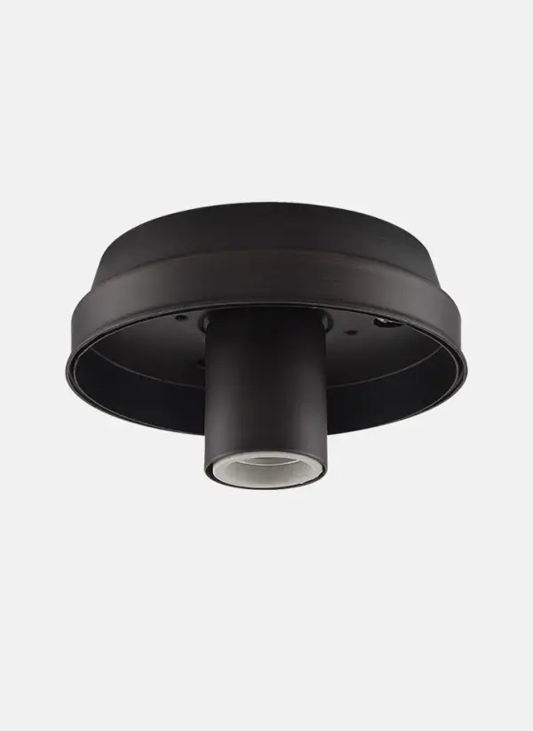 The myFanimation 1-Light Bowl Fitter offers a clean, transitional design that complements most ceiling fan styles. Available in three popular finishes, it provides flexible styling options for various room aesthetics.