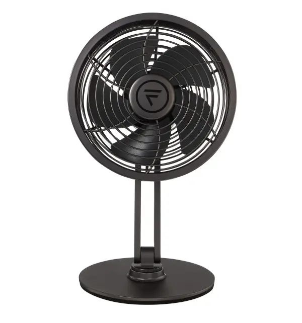Bring a modern edge to your workspace, bedside, or travel setup with the sleek and compact Flex USB Portable Fan. Designed with an industrial-inspired silhouette and durable metal construction, this fan delivers targeted airflow with quiet performance in a small-footprint design. The adjustable arm and pivoting fan head allow you to direct cooling exactly where you need it, while USB-powered convenience makes it easy to use at a desk, nightstand, office, or on the go. Finished in a sophisticated Gun Metal tone, the Flex blends functionality and style for everyday comfort.