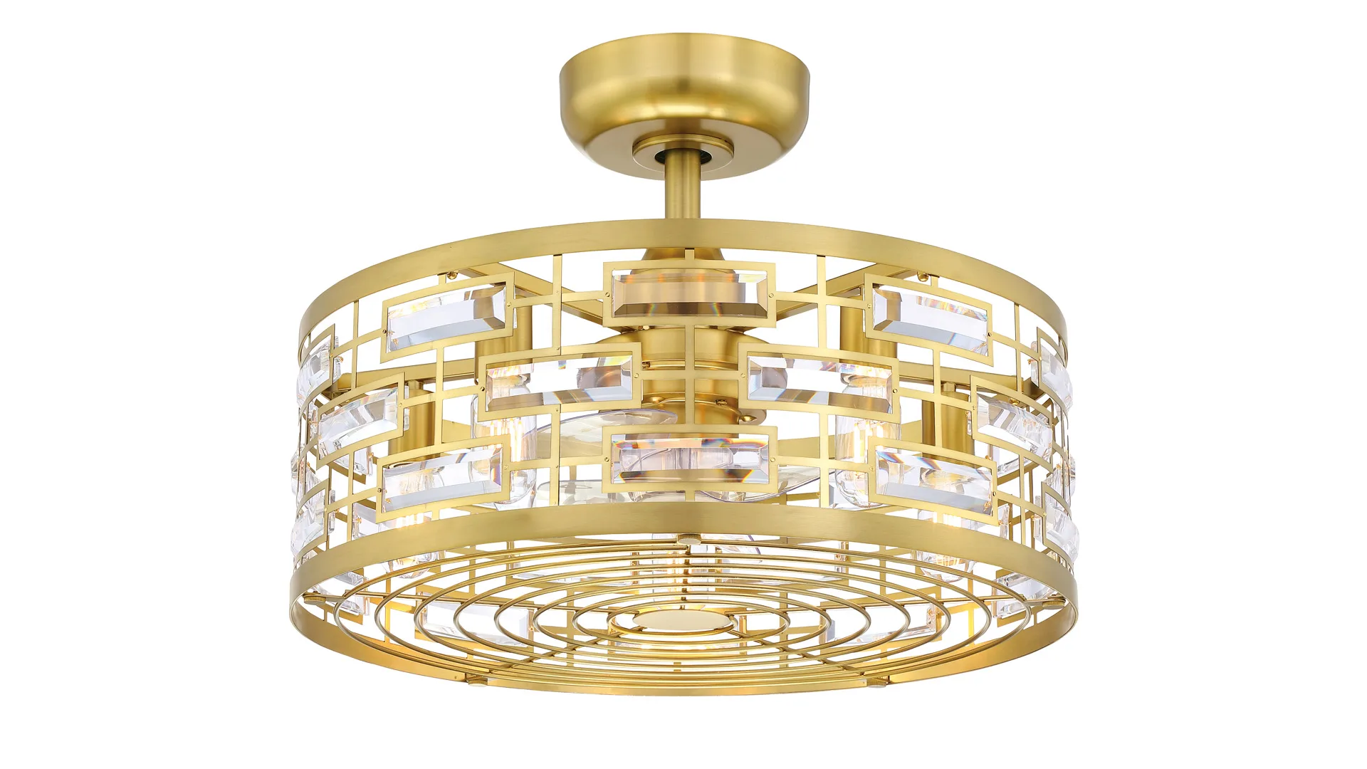 Klout 12" Ceiling Fan with LED Light