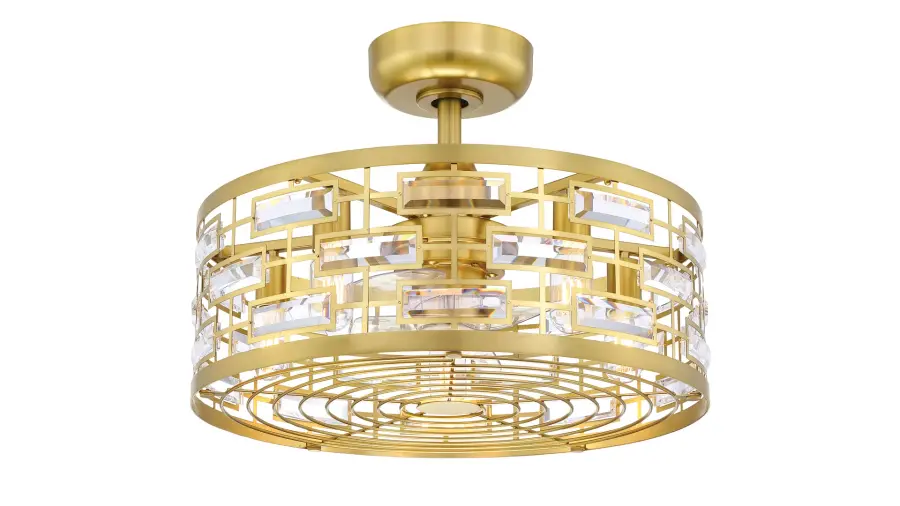 Klout 12" Ceiling Fan with LED Light