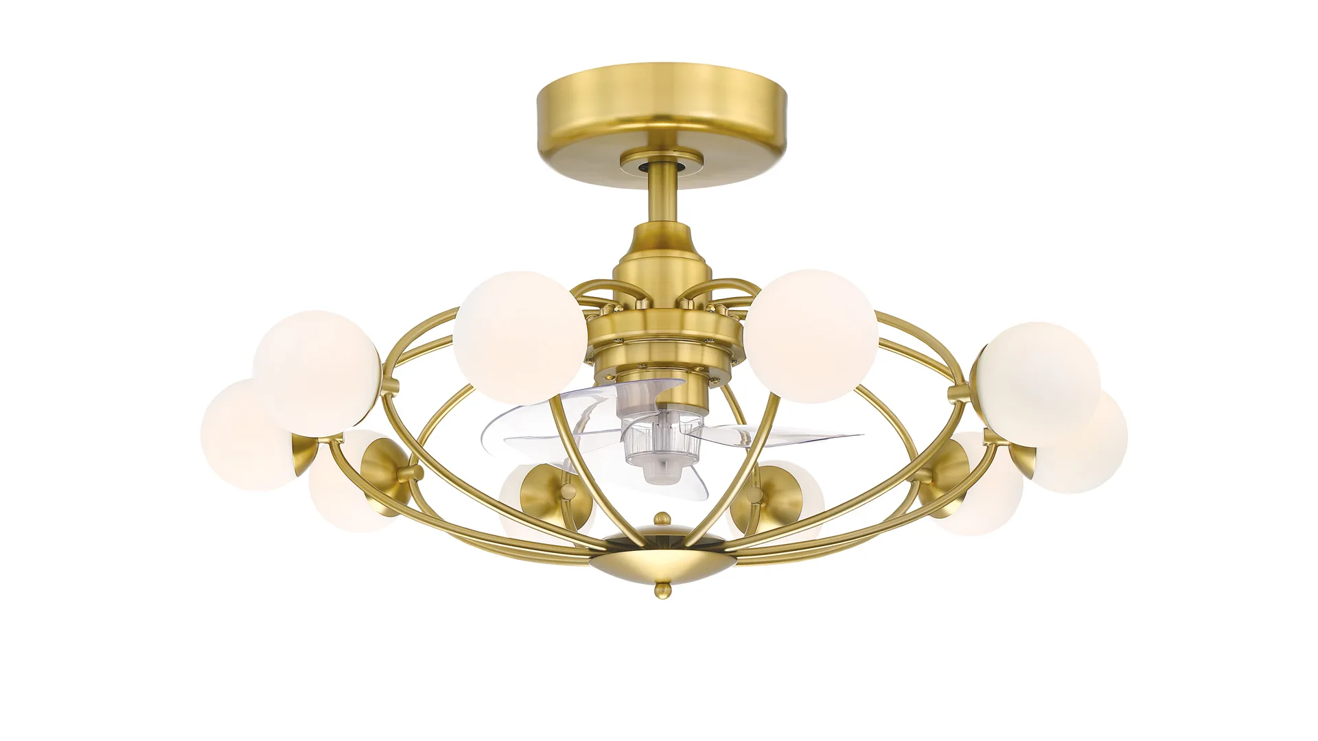Kerring 14" Ceiling Fan with LED Light