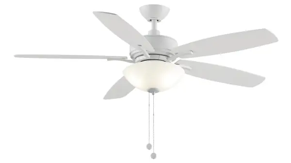 The Aire Deluxe combines transitional design with powerful performance, delivering 4842 CFM airflow and energy-efficient LED lighting. Multiple finish options and reversible blades make it adaptable to any décor.