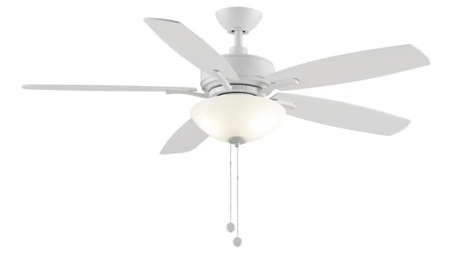 Aire Deluxe 52" Ceiling Fan with Light Kit - Image 1