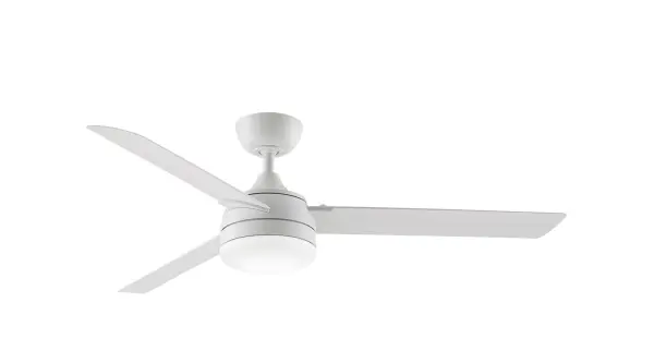Xeno by Fanimation is a timeless piece that will brighten up any room and inevitably grab the attention of those in its presence. This fan is as easy to use as it is to look at and can be easily controlled at the touch of a button. Xeno is damp location rated for indoor or outdoor use and can operate on three forward and three reverse speeds, for multi-season airflow. Compatible with most smart home devices (required control sold separately)