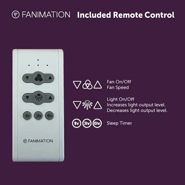 Barlow™ 52" Ceiling Fan with LED Light - Image 9