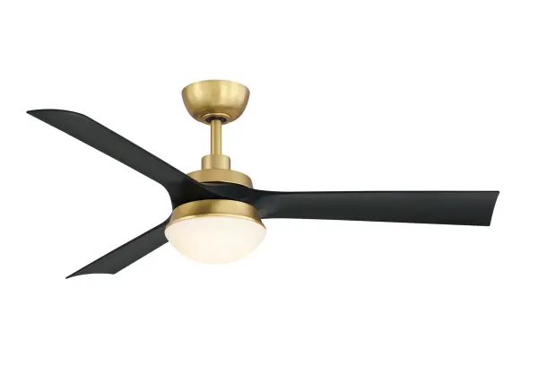 The Barlow by Fanimation is the perfect blend of transitional style and soft contemporary design, bringing a warm and inviting presence to any room. Its distinctive pendant-inspired integrated LED light kit creates an elegant focal point while providing comfortable, ambient illumination through an opal frosted shade. Powered by an energy-efficient AC motor, Barlow delivers reliable airflow and year-round comfort with reversible operation. Damp rated for both indoor and covered outdoor spaces, this versatile ceiling fan is equally at home in living rooms, bedrooms, sunrooms, and covered patios. Smart home compatibility with fanSync Wi-Fi (optional control required) adds modern convenience, making Barlow a stylish and functional addition to virtually any décor.
