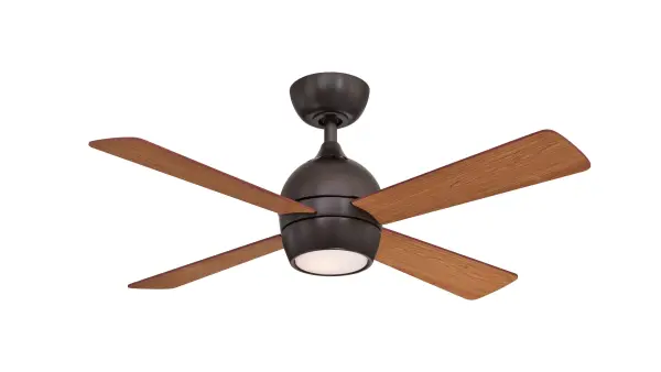 The Kwad 44 combines contemporary design with high-performance airflow. Its unique 4-blade configuration delivers 3,533 CFM while the integrated 18W LED provides warm, energy-efficient lighting. Multiple finish options ensure versatile style compatibility.