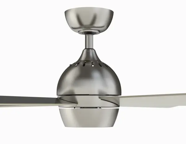 Kwad 44" Ceiling Fan with LED Light in Brushed Nickel - Image 4