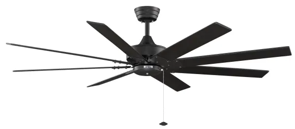 The Levon by Fanimation is not only stylish, but also economically smart and environmentally friendly. The Levon is in an elite class of fans that have earned the Energy Star rating by meeting strict energy efficiency guidelines. In essence, The Levon will add contemporary sophistication to your home while conserving your financial resources and the environment. The Levons eight blades can be operated on three forward and reverse speeds to create just the right breeze for any temperature. The Levon is available in oil rubbed bronze finish with walnut blades and accommodates a ceiling slope up to 30 degrees. *Damp Rated for indoor or outdoor use *Compatible with most smart home devices (required control sold separately) *Reversible airflow for multi-season use