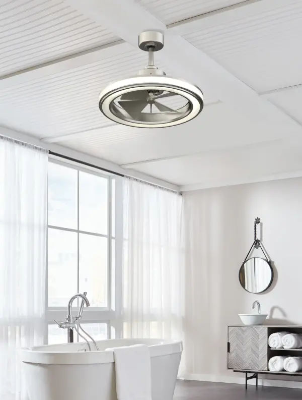 Gleam 16" Ceiling Fan with LED Light Kit - Image 3