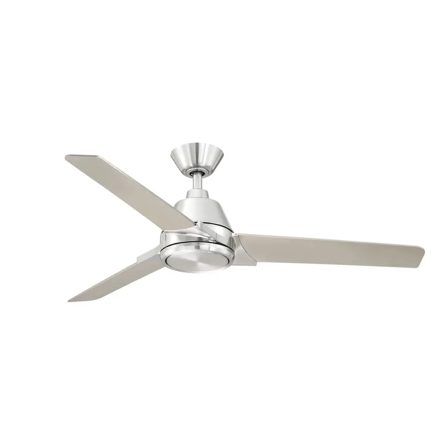 Pyramid 52" Ceiling Fan with LED Light Kit in Brushed Nickel - Image 2