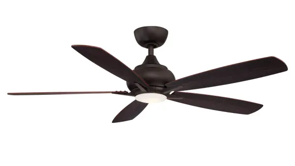 The Doren ceiling fan combines transitional styling with modern functionality. Featuring a powerful 3-speed AC motor, energy-efficient 17W LED light kit, and convenient remote control, it delivers 5198 CFM airflow with exceptional efficiency.