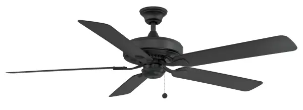 The Edgewood by Fanimation is an aesthetically pleasing ceiling fan that has it all. The Edgewood boasts the unique capacity to operate in both dry and wet locations. This versatile ceiling fan compliments any interior or exterior design with finish options ranging from black with black blades, brushed nickel with dark walnut blades, dark bronze with dark walnut blades and matte white with matte white blades. The Edgewood includes a 4.5 inch stainless steel downrod and is ceiling slope compatible. The Edgewood can be purchased with an optional close-to-ceiling kit for a more snug fit. This ceiling fan is Wet Rated for indoor or outdoor use and compatible with most smart home devices (required control sold separately) Reversible airflow for multi-season use