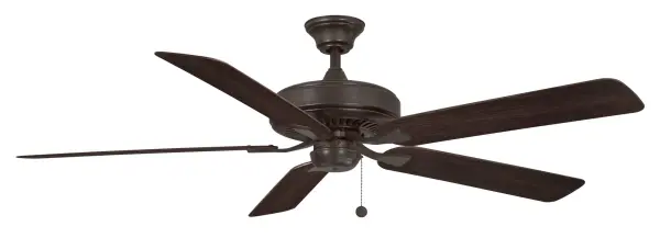 The Edgewood by Fanimation is an aesthetically pleasing ceiling fan that has it all. The Edgewood boasts the unique capacity to operate in both dry and wet locations. This versatile ceiling fan compliments any interior or exterior design with finish options ranging from black with black blades, brushed nickel with dark walnut blades, dark bronze with dark walnut blades and matte white with matte white blades. The Edgewood includes a 4.5 inch stainless steel downrod and is ceiling slope compatible. The Edgewood can be purchased with an optional close-to-ceiling kit for a more snug fit. This ceiling fan is Wet Rated for indoor or outdoor use and compatible with most smart home devices (required control sold separately) Reversible airflow for multi-season use
