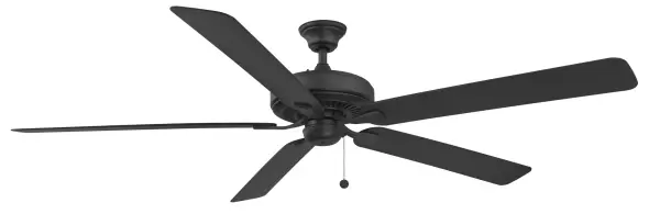 The Edgewood by Fanimation is an aesthetically pleasing ceiling fan that has it all. The Edgewood boasts the unique capacity to operate in both dry and wet locations. This versatile ceiling fan compliments any interior or exterior design with finish options ranging from black with black blades, brushed nickel with dark walnut blades, dark bronze with dark walnut blades and matte white with matte white blades. The Edgewood includes a 4.5 inch stainless steel downrod and is ceiling slope compatible. The Edgewood can be purchased with an optional close-to-ceiling kit for a more snug fit. This ceiling fan is Wet Rated for indoor or outdoor use and compatible with most smart home devices (required control sold separately) Reversible airflow for multi-season use