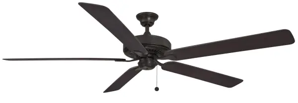 The Edgewood by Fanimation is an aesthetically pleasing ceiling fan that has it all. The Edgewood boasts the unique capacity to operate in both dry and wet locations. This versatile ceiling fan compliments any interior or exterior design with finish options ranging from black with black blades, brushed nickel with dark walnut blades, dark bronze with dark walnut blades and matte white with matte white blades. The Edgewood includes a 4.5 inch stainless steel downrod and is ceiling slope compatible. The Edgewood can be purchased with an optional close-to-ceiling kit for a more snug fit. This ceiling fan is Wet Rated for indoor or outdoor use and compatible with most smart home devices (required control sold separately) Reversible airflow for multi-season use