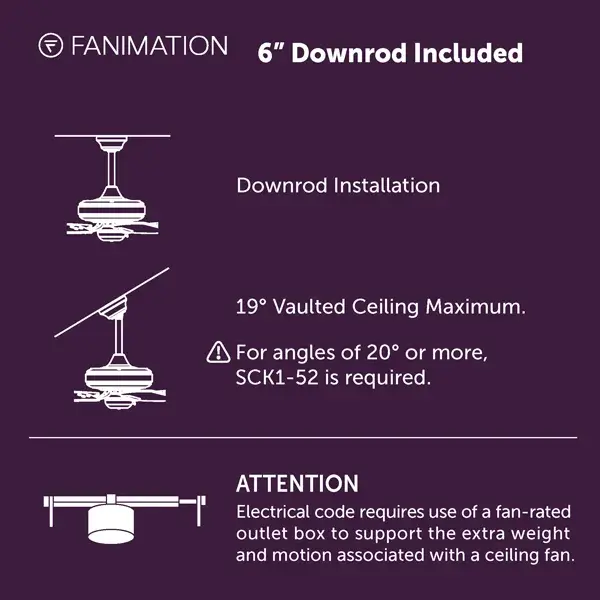 Brawn™ 64" Ceiling Fan with LED Light - Image 9