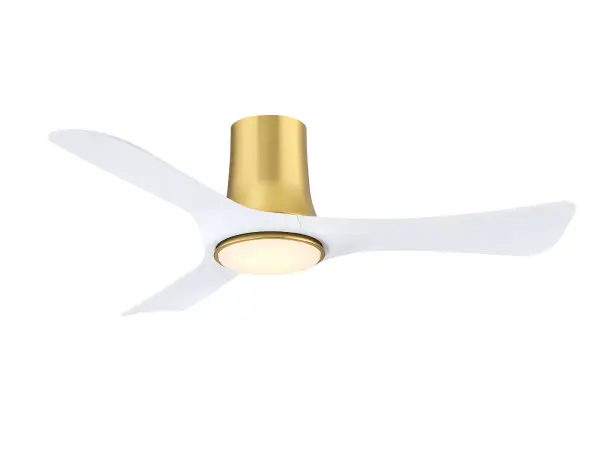 Sculptural and contemporary, the Corke™ Ceiling Fan Collection brings modern style and efficient performance to spaces of all sizes. Available in 36-, 44-, and 52-inch options, Corke is designed to provide the right scale and airflow for everything from compact rooms to larger living areas and covered outdoor spaces. Its aerodynamic, curved blades and clean, low-profile form create a bold visual statement while maintaining a refined, minimalist look. Powered by a quiet, energy-efficient DC motor, Corke offers six fan speeds and reverse airflow for year-round comfort. An integrated LED light with an opal frosted shade delivers bright, even illumination with selectable color temperatures to match your environment. Rated for indoor and damp locations, Corke is ideal for bedrooms, offices, patios, and outdoor living spaces. With convenient remote control operation and multiple finish combinations available, the Corke Collection combines versatility, style, and performance in one cohesive design.