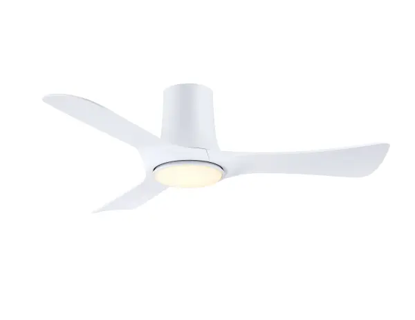 Sculptural and contemporary, the Corke™ Ceiling Fan Collection brings modern style and efficient performance to spaces of all sizes. Available in 36-, 44-, and 52-inch options, Corke is designed to provide the right scale and airflow for everything from compact rooms to larger living areas and covered outdoor spaces. Its aerodynamic, curved blades and clean, low-profile form create a bold visual statement while maintaining a refined, minimalist look. Powered by a quiet, energy-efficient DC motor, Corke offers six fan speeds and reverse airflow for year-round comfort. An integrated LED light with an opal frosted shade delivers bright, even illumination with selectable color temperatures to match your environment. Rated for indoor and damp locations, Corke is ideal for bedrooms, offices, patios, and outdoor living spaces. With convenient remote control operation and multiple finish combinations available, the Corke Collection combines versatility, style, and performance in one cohesive design.