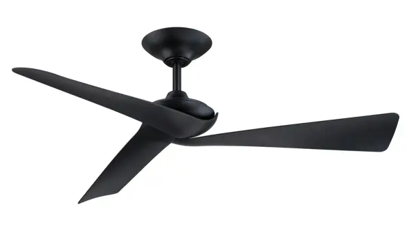 The Yogi™ Ceiling Fan brings together sleek, minimalist design and powerful performance to create a statement piece for any indoor or covered outdoor space. Its three-blade configuration features clean, modern lines with a dynamic, sculptural profile that enhances both contemporary and transitional interiors. Driven by a highly efficient DC motor with six speed settings, Yogi™ delivers smooth, quiet airflow for year-round comfort. Installation is simplified with KwikWire™ technology for quick, secure electrical connections, while the included TR360 handheld remote offers convenient control, including reverse functionality at the touch of a button. Damp-rated for added versatility and available in a range of sophisticated finish combinations, the Yogi™ is the perfect balance of form, function, and effortless style.